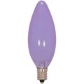 Product Image of 40 Watt B10 Incandescent Bulb - Full Spectrum - 2000 Average rated hours - 370 Lumens - Candelabra base - 120 Volt (10 Pack)