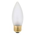 Product Image of 25 Watt B11 Incandescent Bulb - Frost - 1500 Average rated hours - 200 Lumens - Medium base - 120 Volt (60 Pack)