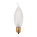Product Image of 10 Watt CA7 Incandescent Bulb - Frost - 1500 Average rated hours - 70 Lumens - Candelabra base - 120 Volt (50 Pack)