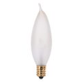 Product Image of 25 Watt CA8 Incandescent Bulb - Frost - 1500 Average rated hours - 200 Lumens - Candelabra base - 120 Volt (50 Pack)