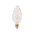 Product Image of 25 Watt F10 Incandescent Bulb - Aurora - 1500 Average rated hours - 190 Lumens - Candelabra base - 120 Volt (30 Pack)