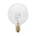 Product Image of 25 Watt G16 1/2 Incandescent Bulb - Clear - 1500 Average rated hours - 232 Lumens - Candelabra base - 120 Volt (20 Pack)