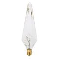 Product Image of 25 Watt HX10.5 Incandescent Bulb - Clear - 1500 Average rated hours - 175 Lumens - Candelabra base - 120 Volt (12 Pack)