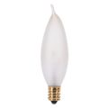 Product Image of 15 Watt CA8 Incandescent Bulb - Frost - 1500 Average rated hours - 95 Lumens - Candelabra base - 120 Volt (30 Pack)