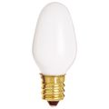 Product Image of 7 Watt C7 Incandescent Bulb - White - 3000 Average rated hours - 28 Lumens - Candelabra base - 120 Volt (40 Pack)