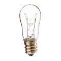 Product Image of 6 Watt S6 Incandescent Bulb - Clear - 2500 Average rated hours - 30 Lumens - Candelabra base - 130 Volt (60 Pack)