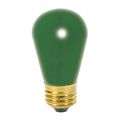 Product Image of 11 Watt S14 Incandescent Bulb - Ceramic Green - 2500 Average rated hours - Medium base - 130 Volt (40 Pack)