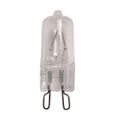 Product Image of 60 Watt Halogen - T4 Bulb - Clear - 2000 Average rated hours - 820 Lumens - Double Loop base - 120 Volt (6 Pack)