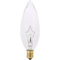 Product Image of 25 Watt BA9 1/2 Incandescent Bulb - Clear - 1500 Average rated hours - 220 Lumens - European base - 120 Volt (16 Pack)
