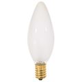 Product Image of 25 Watt BA9 1/2 Incandescent Bulb - Frost - 1500 Average rated hours - 220 Lumens - European base - 120 Volt (20 Pack)