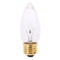 Product Image of 40 Watt B10 Incandescent Bulb - Clear - 2000 Average rated hours - 300 Lumens - Medium base - 120 Volt (20 Pack)