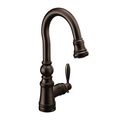 Product Image of Weymouth 1 Handle Pulldown Bar Faucet (Oil Rubbed Bronze), S53004ORB
