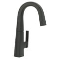 Product Image of Nio Single Handle High Arc Bar Faucet (Matte Black), S55005BL