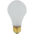 Product Image of 100 Watt A19 Incandescent Bulb - Frost - 2000 Average rated hours - 1200 Lumens - Med Left Hand Thread LHT base - 120 Volt (30 Pack)