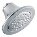 Product Image of One-function 5-7/8" Diameter Spray Head Eco-performance Showerhead (Chrome)