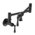 Product Image of Traditional Two Handle Pot Filler (Matte Black), S664BL