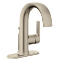 Product Image of Doux Single Handle High Arc Bathroom Faucet (Brushed Nickel), S6910BN