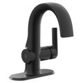 Product Image of Doux Matte Black 1 Handle Bathroom Faucet, S6910EWBL