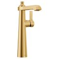 Product Image of Flara One-handle High Arc Bathroom Faucet (Brushed Gold), S6982BG
