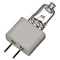 Product Image of 55 Watt Halogen - T3 1/2 Bulb - Clear - 100 Average rated hours - Bi Pin G6.35 base - 24 Volt (1 Pack)