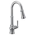 Product Image of Paterson 1 Handle Pulldown Kitchen Faucet (Chrome), S72003