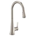 Product Image of Sinema Spot Resist Stainless 1 Handle Pulldown Kitchen Faucet, Voice Control And Motionsense, S7235EVSRS
