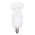 Product Image of 5 Watt - Mini Spiral Compact Fluorescent Bulb 4100K - 82 CRI - Candelabra base - 120 Volt (8 Pack)