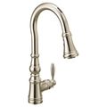 Product Image of Weymouth Motion Control Smart 1 Handle High Arc Pulldown Kitchen Faucet (Polished Nickel), S73004EV2NL
