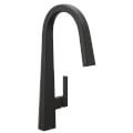 Product Image of Nio Single Handle High Arc Pulldown Kitchen Faucet (Matte Black), S75005BL