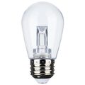 Product Image of Replacement LED String Light Lamp - 1 Watt - S14 - RGBW - Starfish IOT - Clear - 12 Volt - Medium Base (14 Pack)