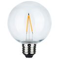 Product Image of Replacement LED String Light Lamp - 2 Watts - G25 - 2200K - Clear - 120 Volt - Medium Base (16 Pack)