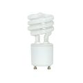 Product Image of 13 Watt - Mini Spiral Compact Fluorescent Bulb 3500K - 82 CRI - GU24 base - 120 Volt (5 Pack)