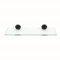 Product Image of 17" Neo Glass Shelf (Matte Black)