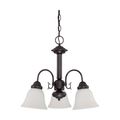 Product Image of Ballerina 3 Light 20" Chandelier w/ Frosted White Glass