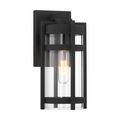 Product Image of Tofino 1 Light Small Lantern Textured Black Finish w/ Clear Glass