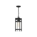 Product Image of Tofino 1 Light Hanging Lantern Textured Black Finish w/ Clear Glass