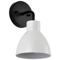 Product Image of Sloan 1 Light Vanity Matte Black Finish w/ White Shade