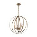 Product Image of Pendleton 6 Light Pendant Fixture Burnished Brass Finish