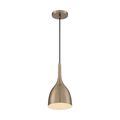 Product Image of Bellcap 1 Light Small Pendant Fixture Burnished Brass Finish