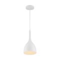 Product Image of Bellcap 1 Light Small Pendant Fixture Matte White Finish