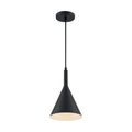 Product Image of Lightcap 1 Light Small Pendant Fixture Matte Black Finish