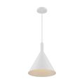Product Image of Lightcap 1 Light Large Pendant Fixture Matte White Finish