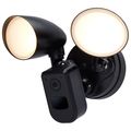 Product Image of 20 Watt Bullet Outdoor SMART Security Light w/ Camera Starfish Enabled 3K/4K/5K CCT Selectable Black Finish