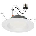 Product Image of 12.5 Watt LED Downlight Retrofit 5-6" 2700K 120 Volts Dimmable White Finish