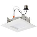 Product Image of 6.7 Watt LED Downlight Retrofit 4 Inches CCT Selectable Square White Finish 120 Volt