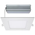 Product Image of 24 Watt LED Direct Wire Downlight Edge-lit 8" CCT Selectable 120 volt Dimmable Square Remote Driver