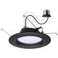 Product Image of 9 Watt LED Downlight Retrofit 5-6" CCT Selectable 120 Volts Bronze Finish (Pack of 2)