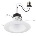 Product Image of 9 Watt 6" Deep Baffle CCT-Selectable Recessed LED Downlight (Pack of 2)