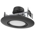 Product Image of 10.5 Watt LED Retrofit Downlight Gimbaled 120 Volt CCT Selectable Black Finish