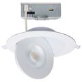 Product Image of 15 Watt CCT Selectable LED Direct Wire Downlight Gimbaled 6 Inch Round Remote Driver White
